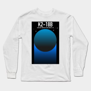 K2-18b exoplanet Long Sleeve T-Shirt